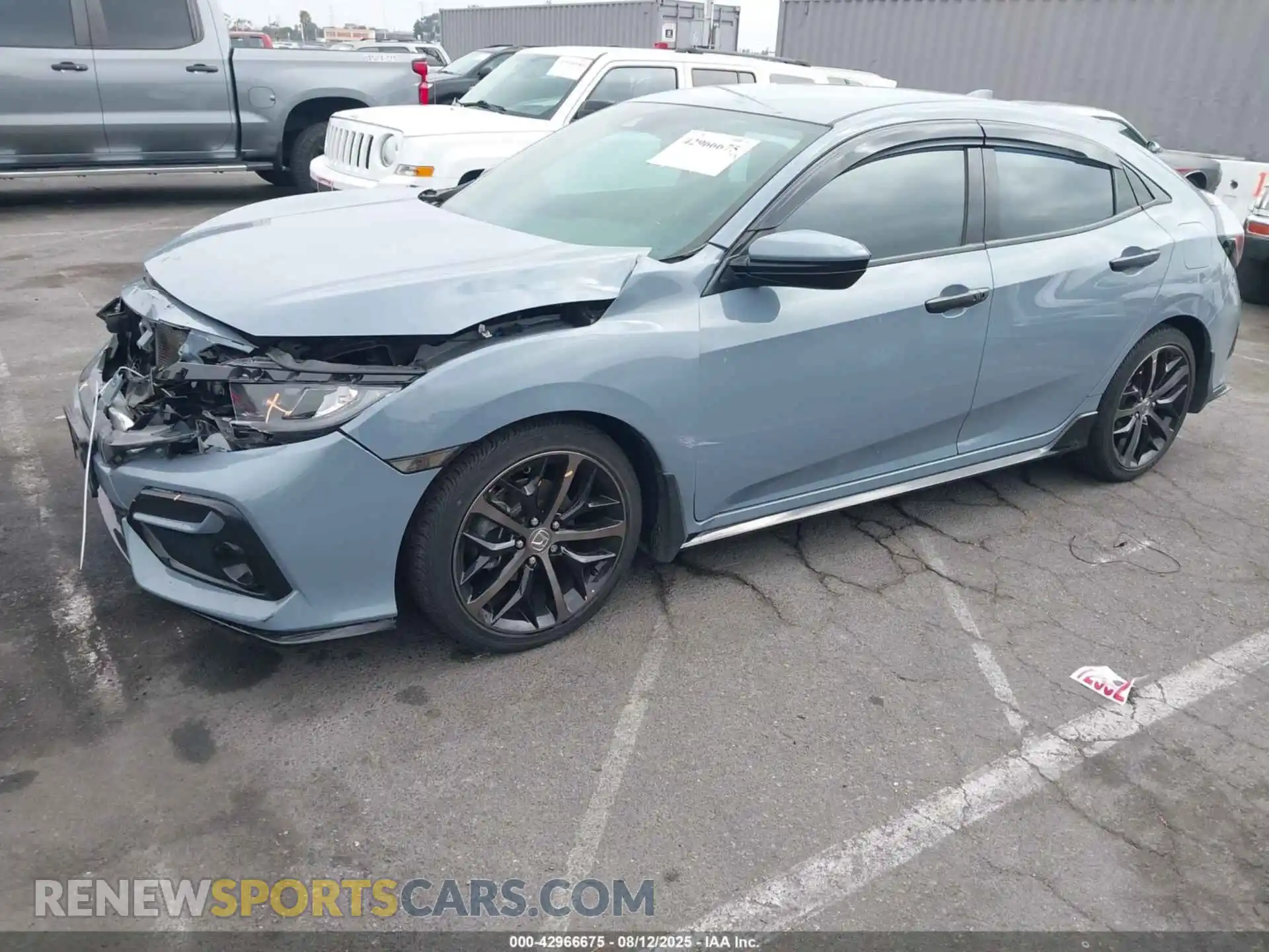 2 Photograph of a damaged car SHHFK7H49MU423931 HONDA CIVIC 2021