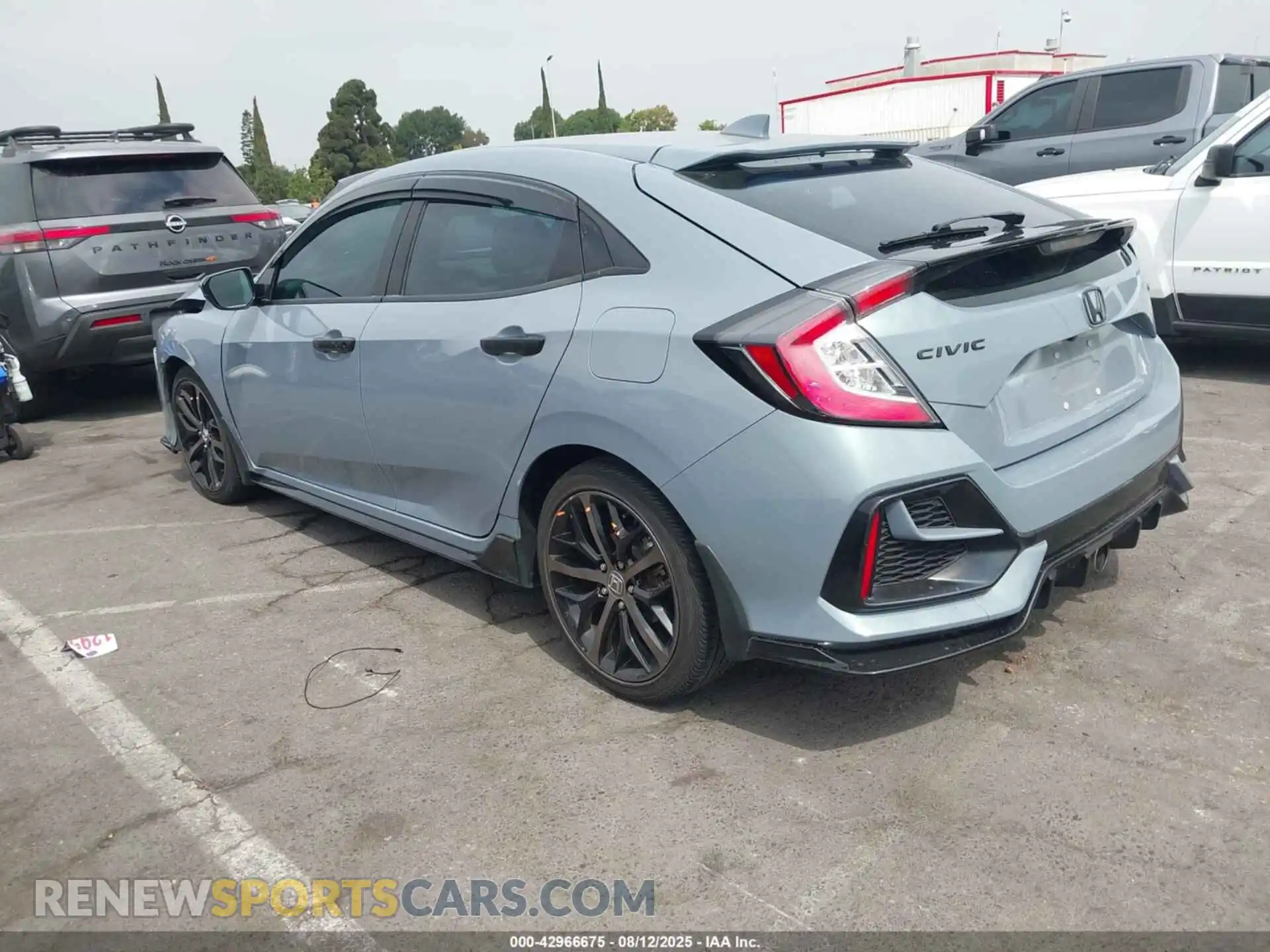 3 Photograph of a damaged car SHHFK7H49MU423931 HONDA CIVIC 2021