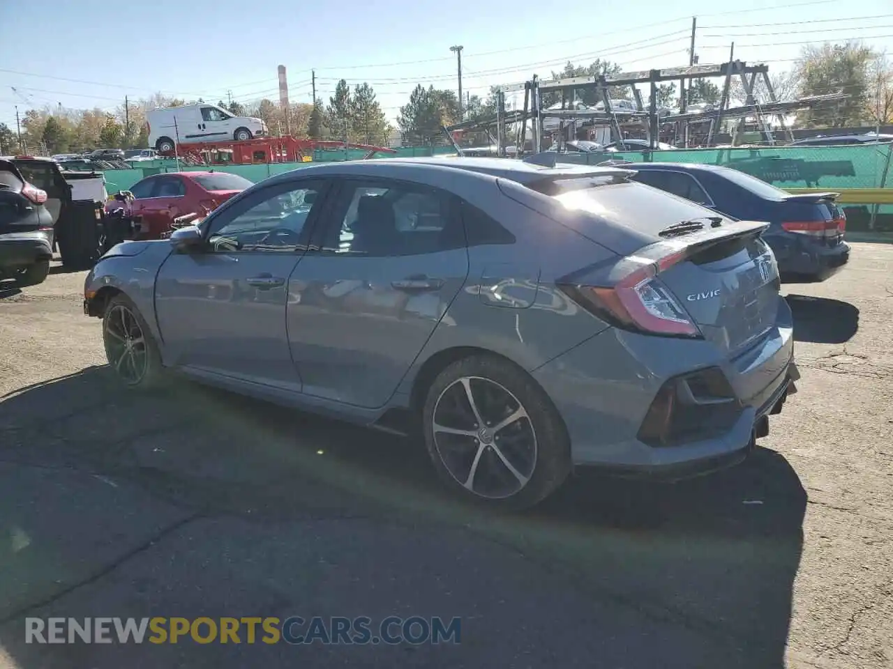 2 Photograph of a damaged car SHHFK7H4XMU201947 HONDA CIVIC 2021