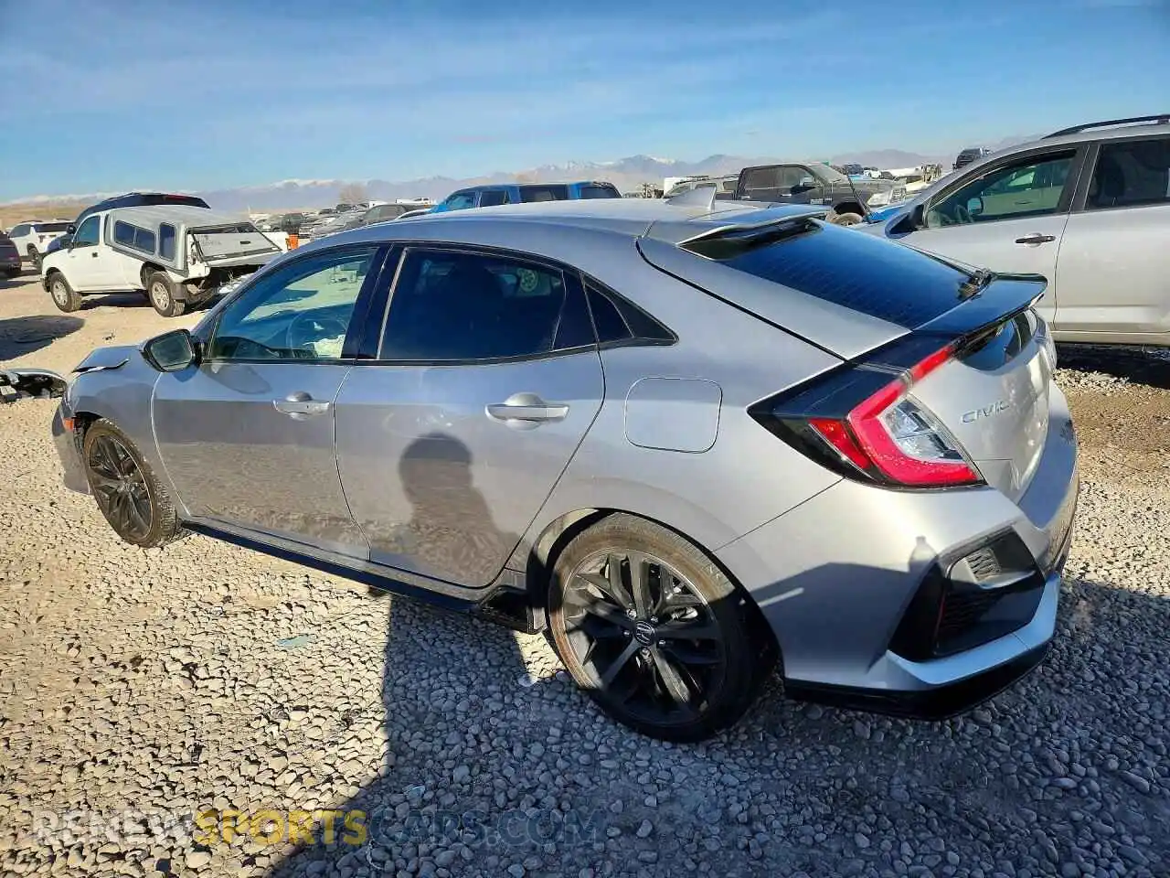 2 Photograph of a damaged car SHHFK7H4XMU204153 HONDA CIVIC 2021