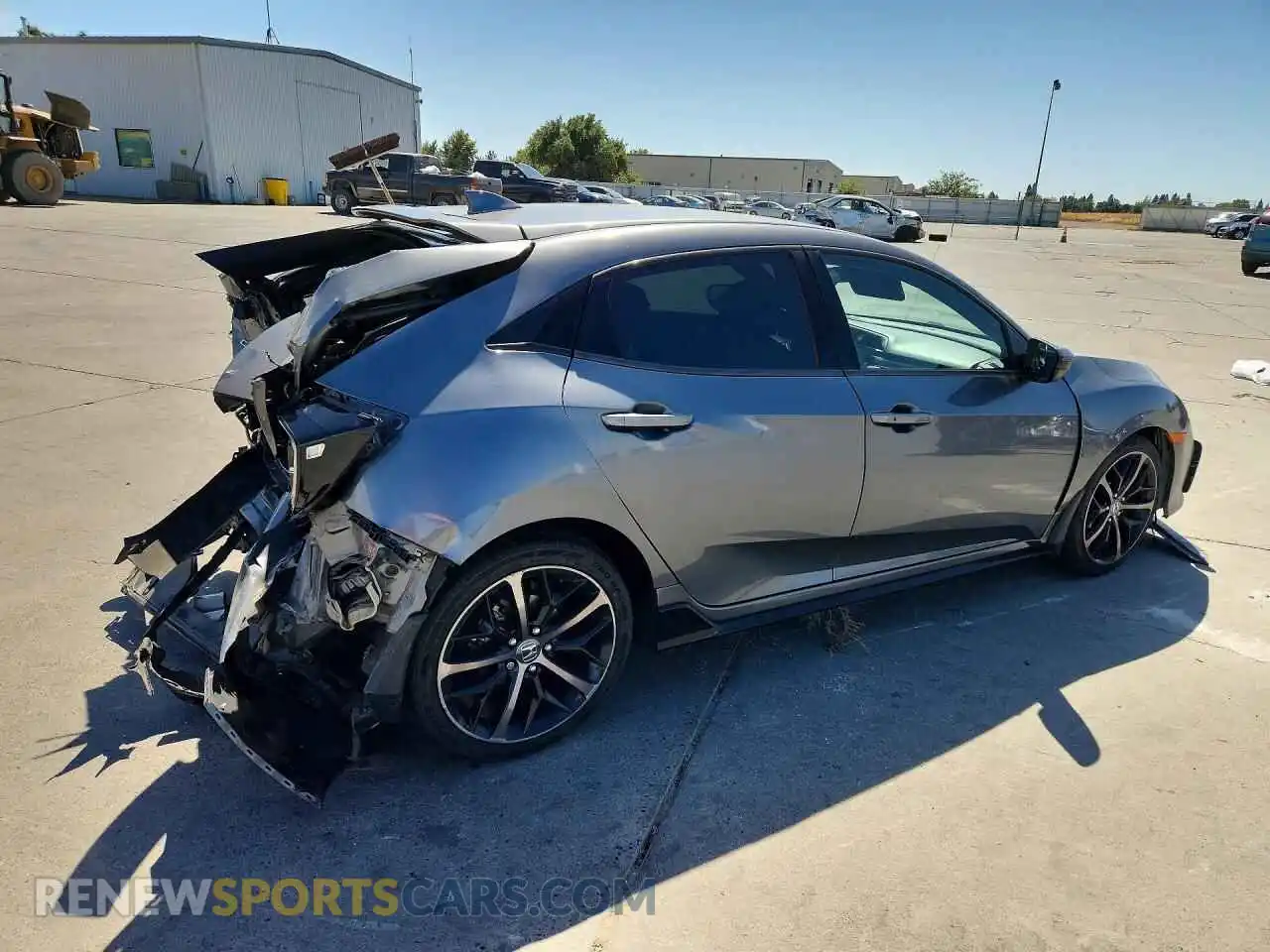 3 Photograph of a damaged car SHHFK7H4XMU210275 HONDA CIVIC 2021