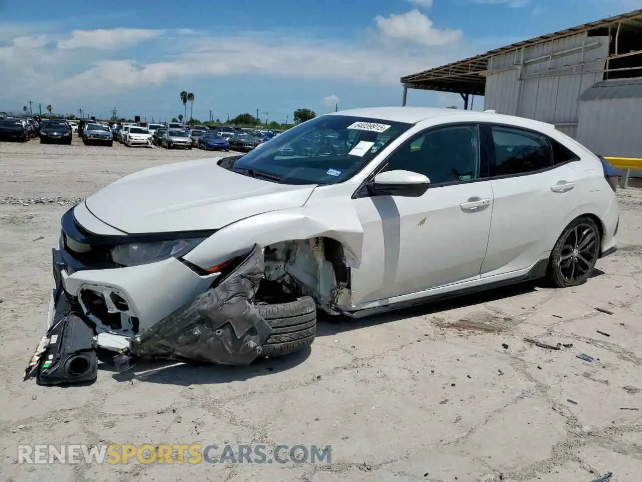 1 Photograph of a damaged car SHHFK7H4XMU219901 HONDA CIVIC 2021