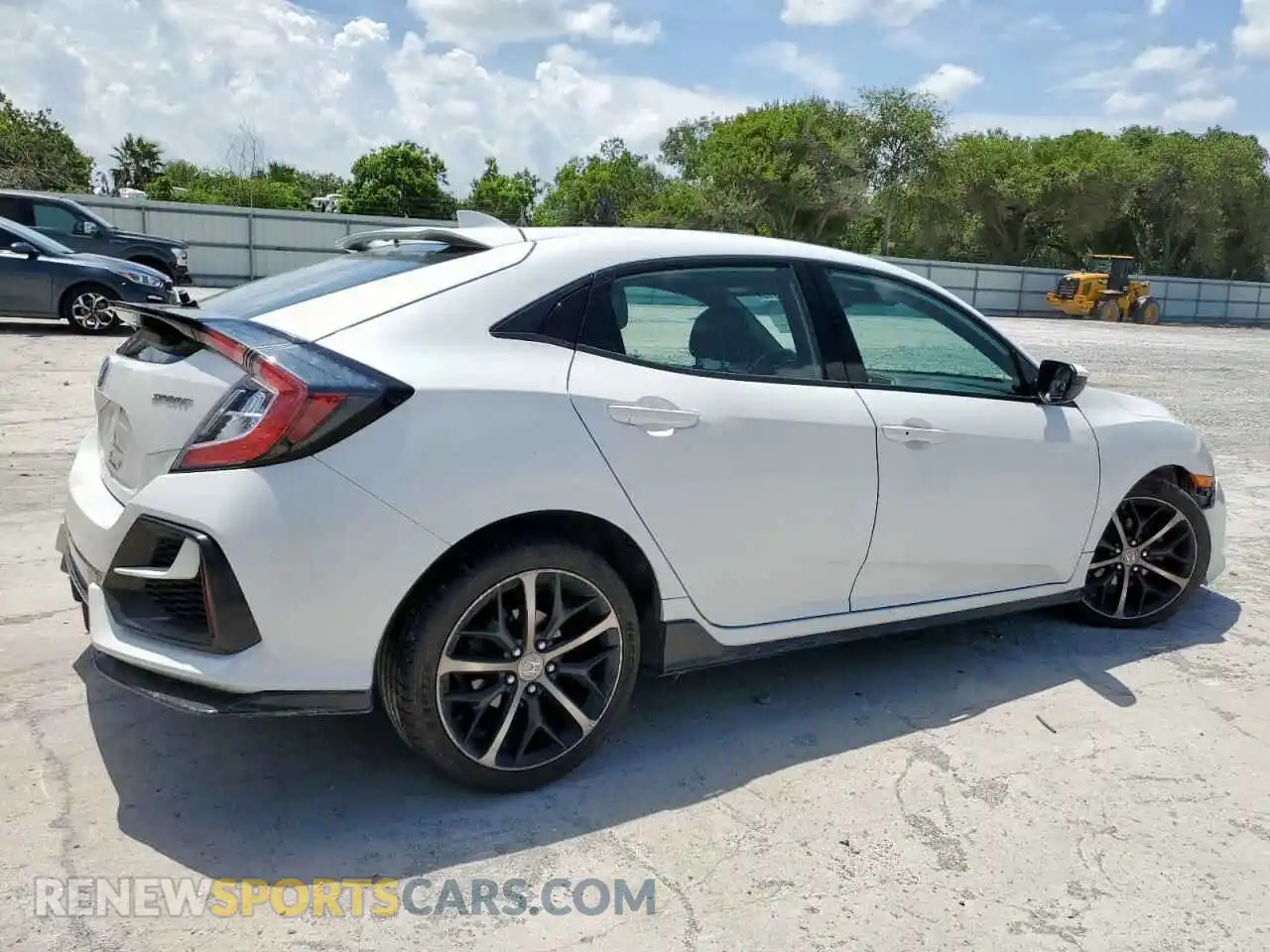 3 Photograph of a damaged car SHHFK7H4XMU219901 HONDA CIVIC 2021