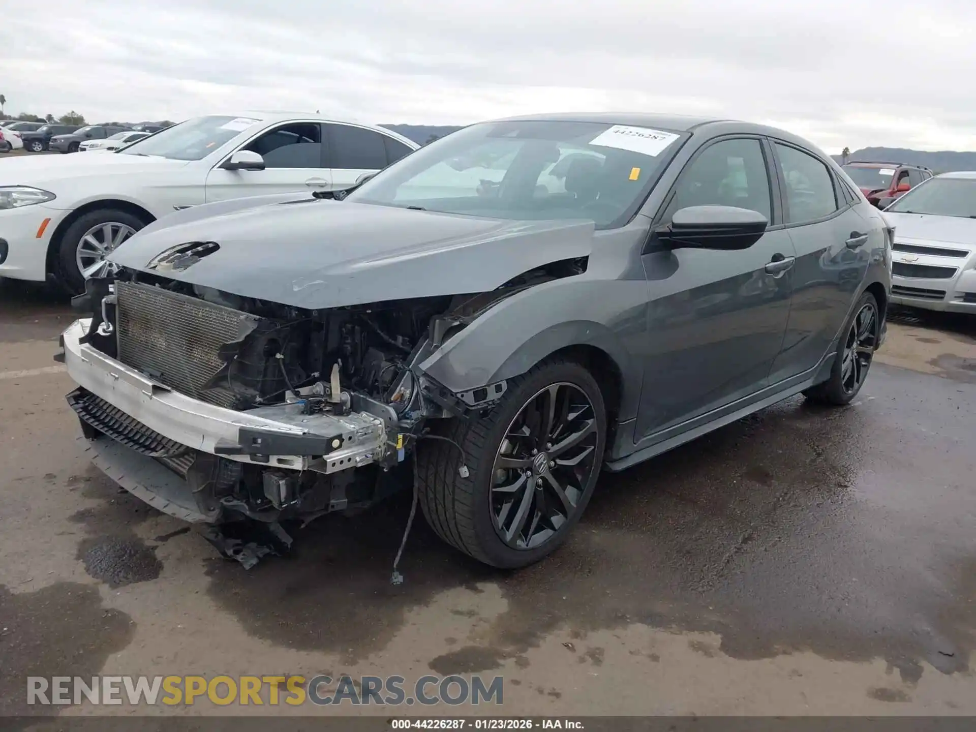 2 Photograph of a damaged car SHHFK7H4XMU223494 HONDA CIVIC 2021