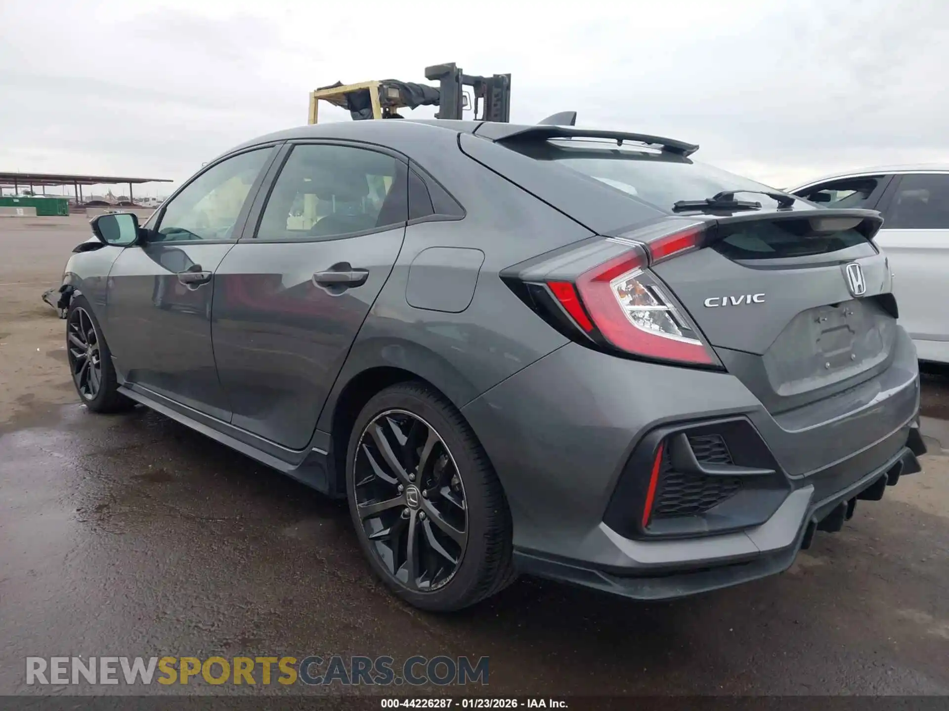 3 Photograph of a damaged car SHHFK7H4XMU223494 HONDA CIVIC 2021