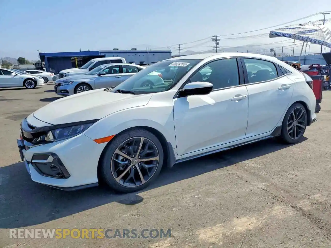 1 Photograph of a damaged car SHHFK7H4XMU403784 HONDA CIVIC 2021
