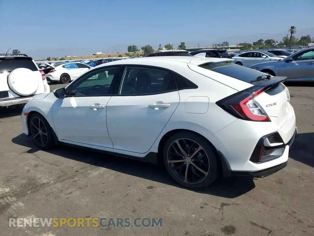 2 Photograph of a damaged car SHHFK7H4XMU403784 HONDA CIVIC 2021