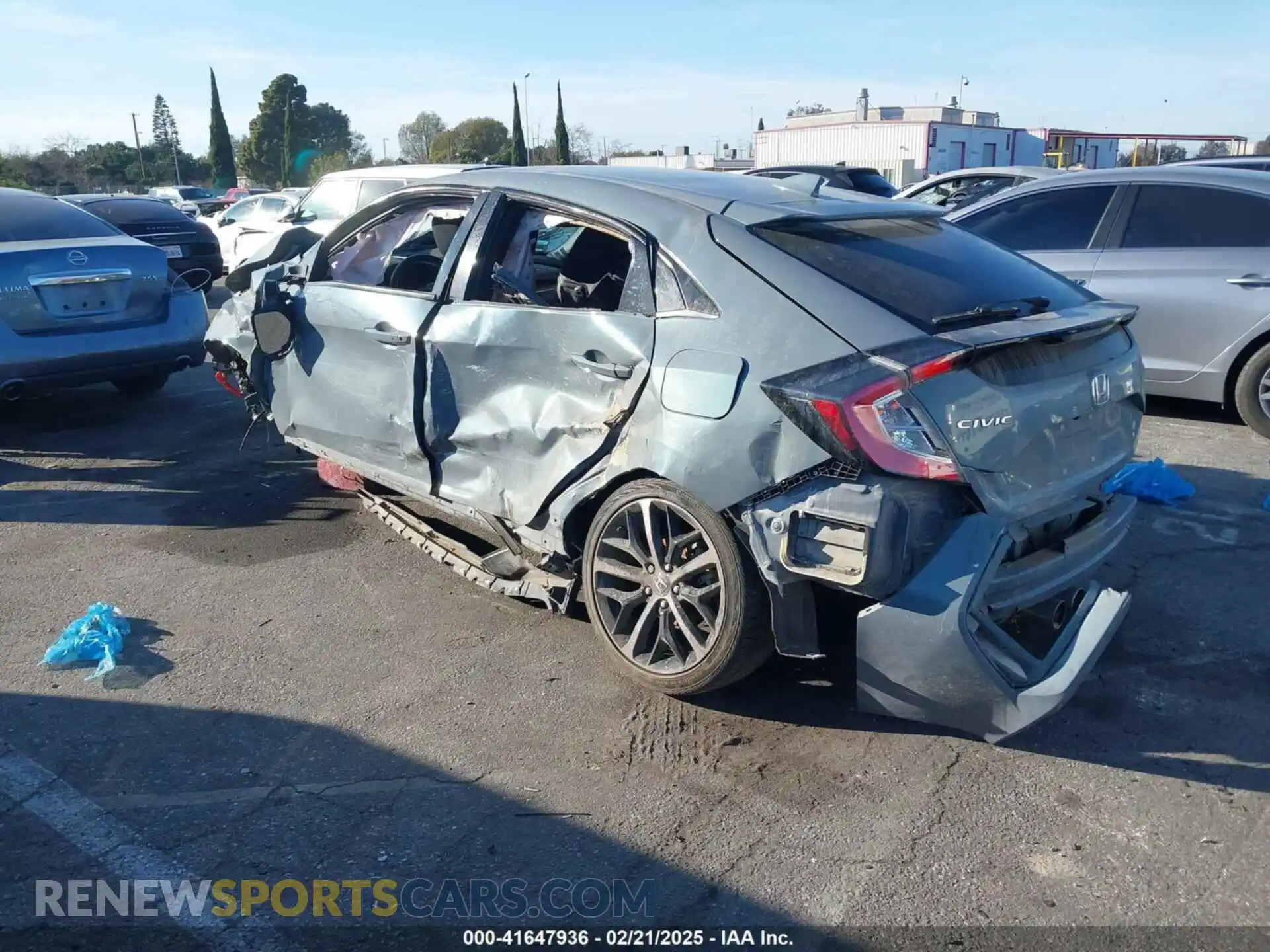 3 Photograph of a damaged car SHHFK7H4XMU407169 HONDA CIVIC 2021