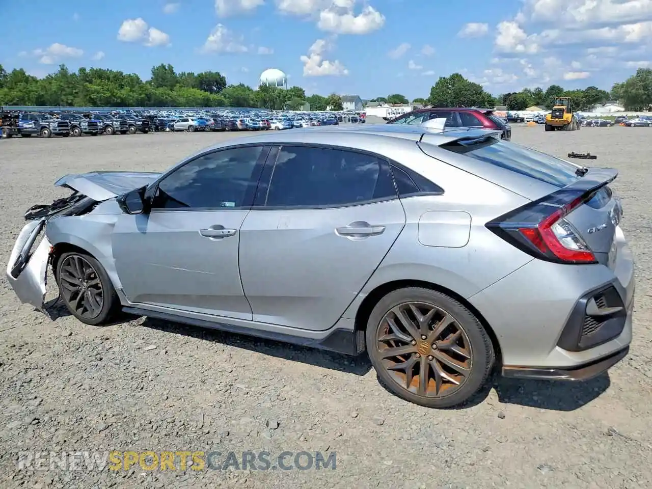 2 fotografías del automóvil dañado SHHFK7H4XMU409214 HONDA CIVIC 2021
