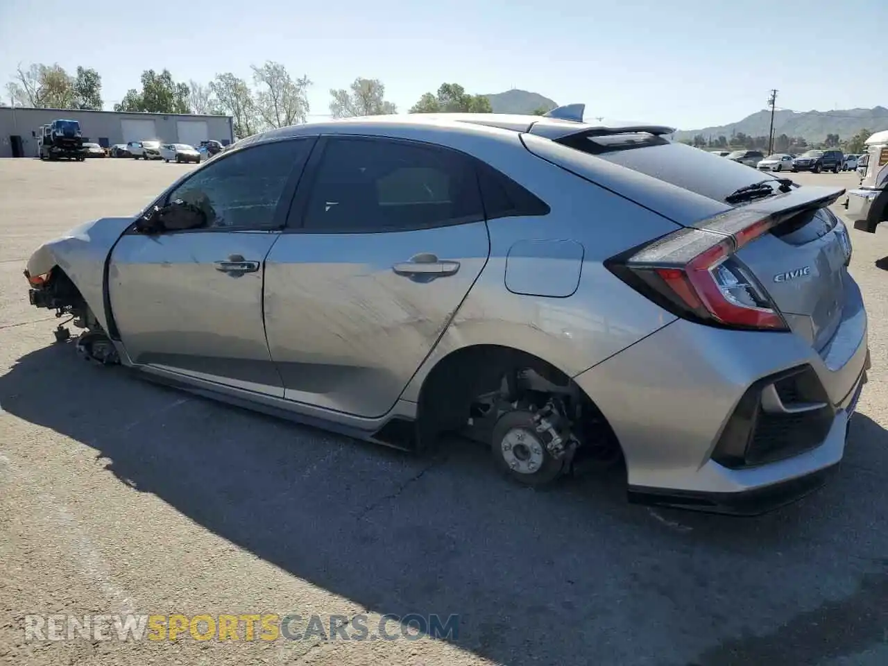 2 Photograph of a damaged car SHHFK7H4XMU415935 HONDA CIVIC 2021