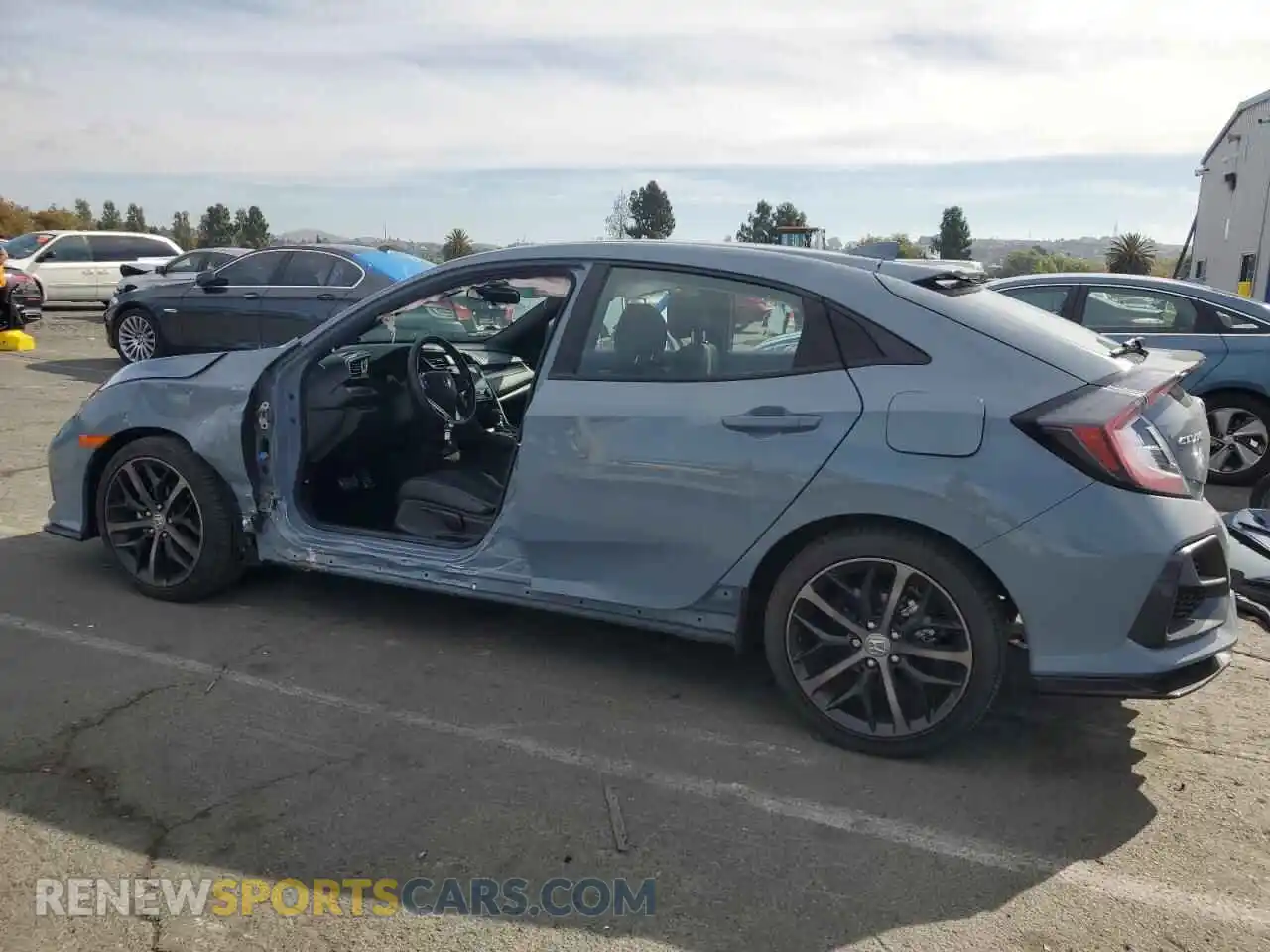 2 Photograph of a damaged car SHHFK7H4XMU419225 HONDA CIVIC 2021