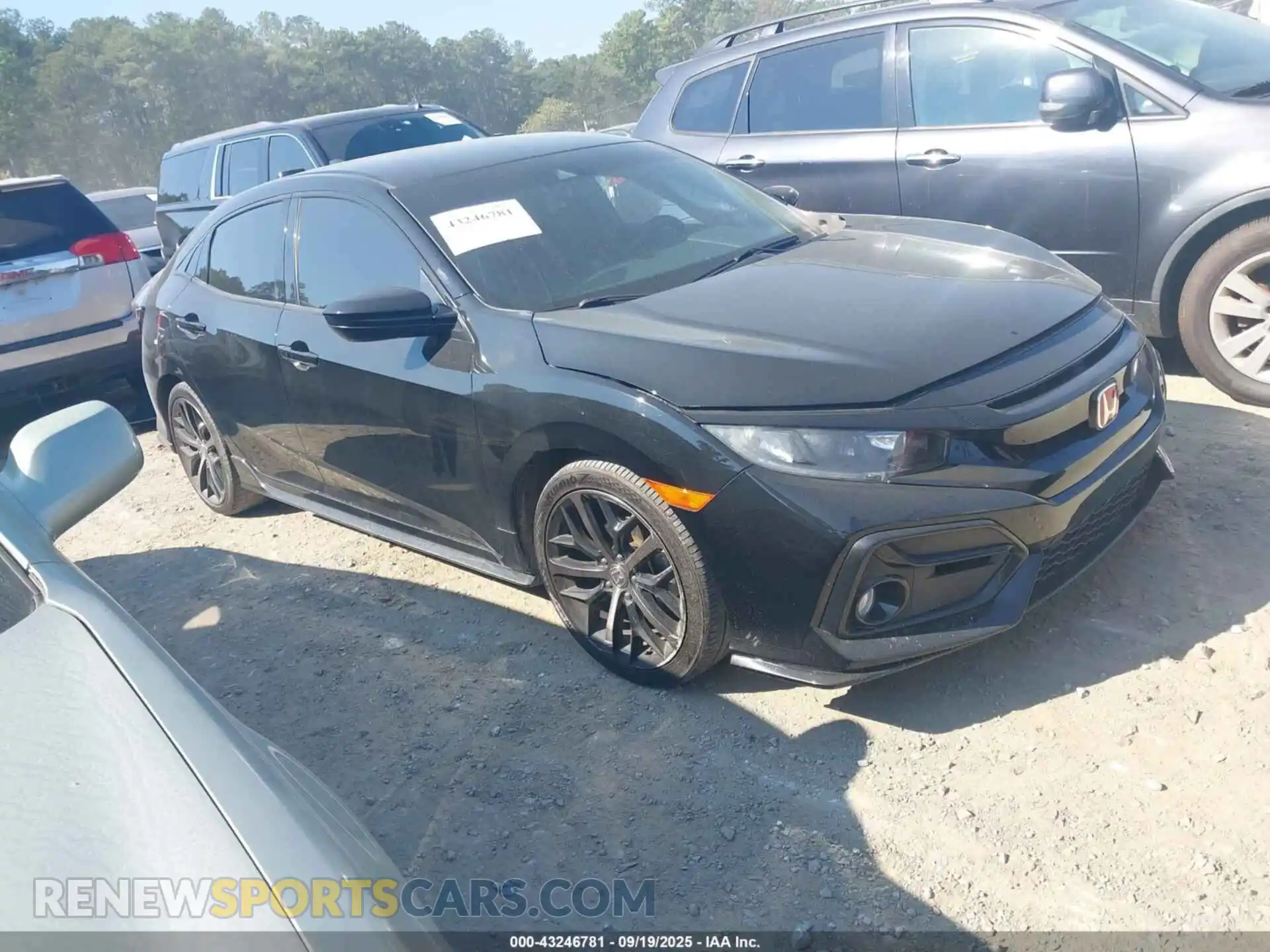 1 Photograph of a damaged car SHHFK7H4XMU419662 HONDA CIVIC 2021