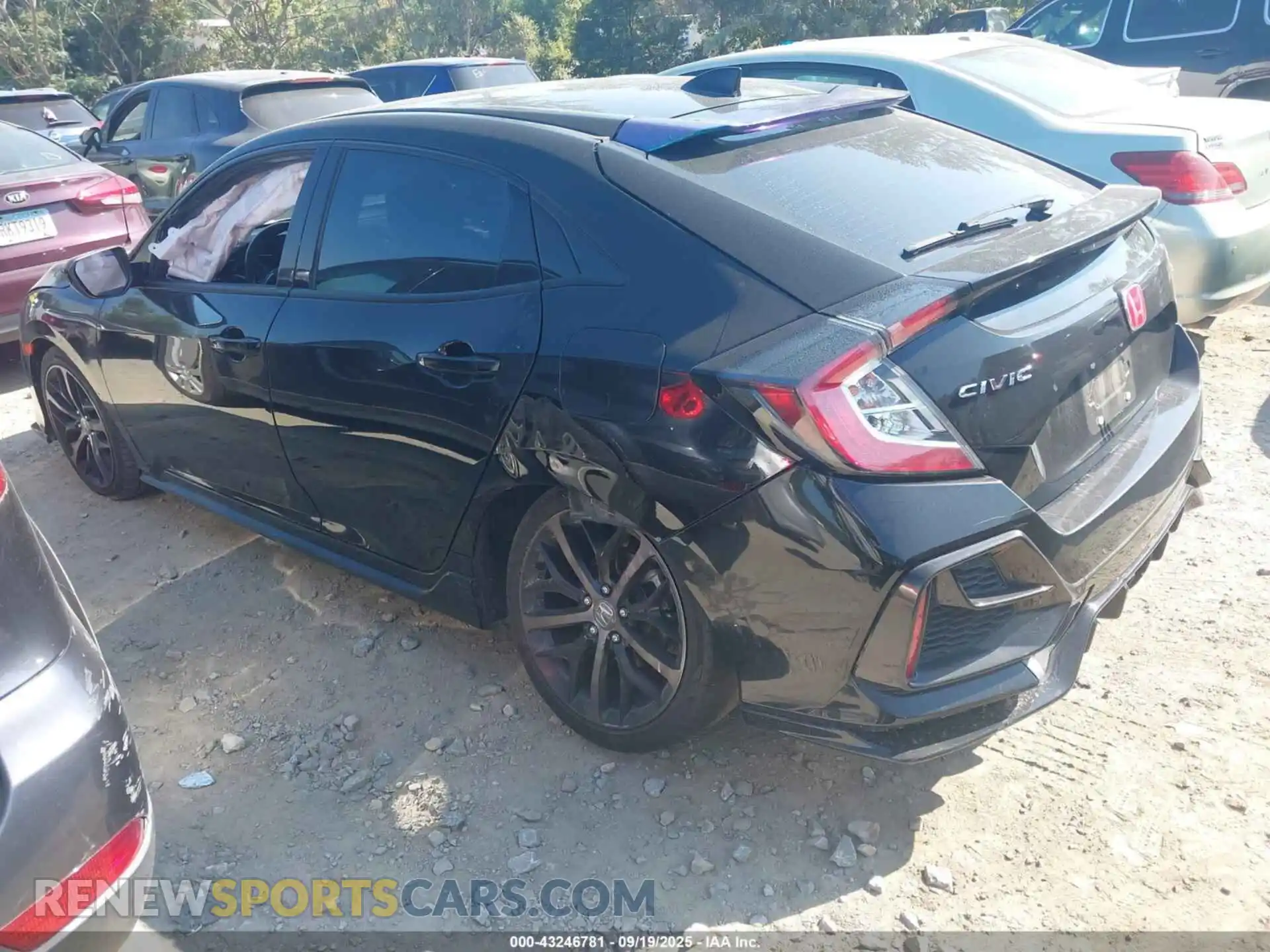 3 Photograph of a damaged car SHHFK7H4XMU419662 HONDA CIVIC 2021