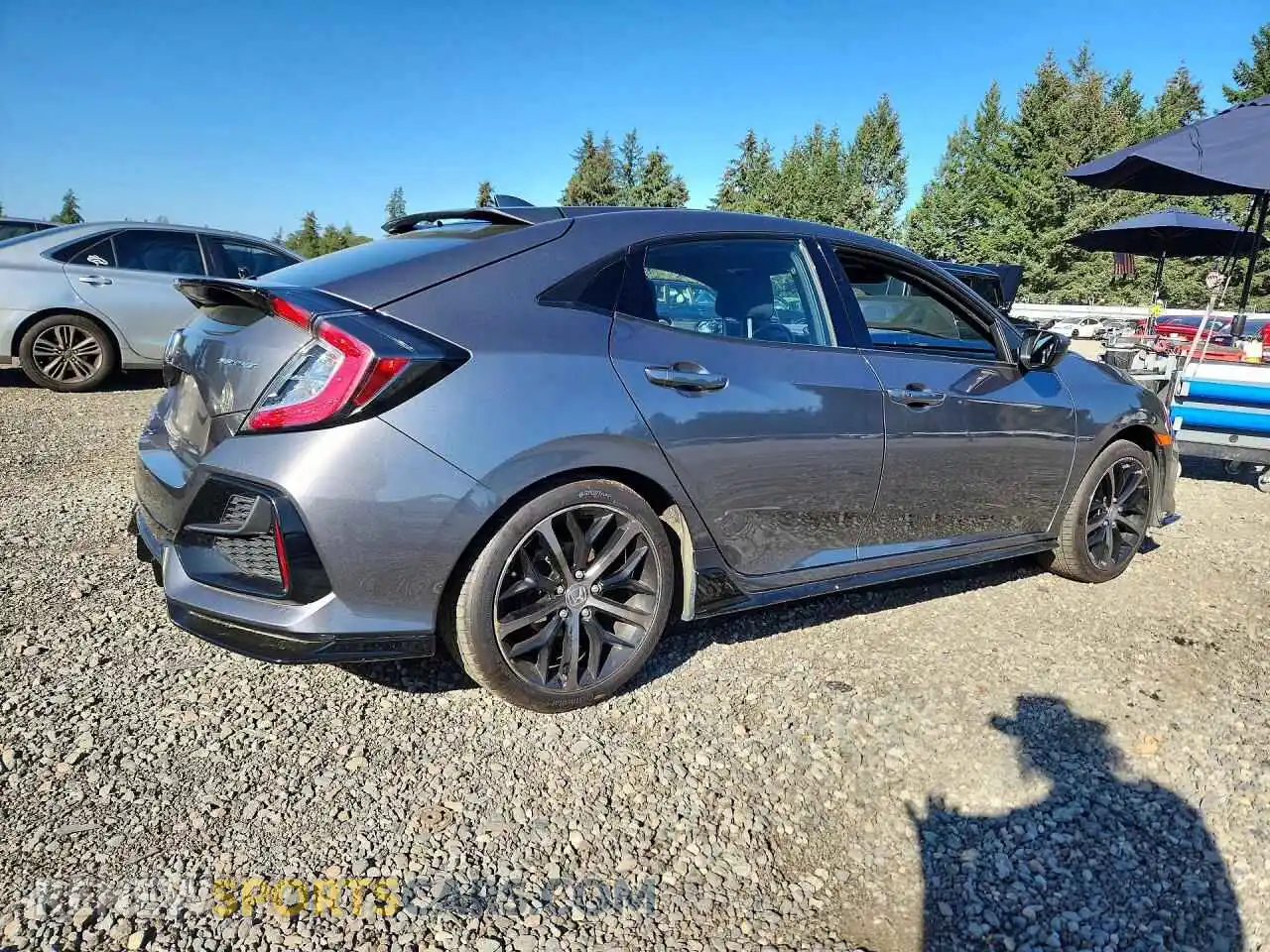 3 Photograph of a damaged car SHHFK7H4XMU425087 HONDA CIVIC 2021