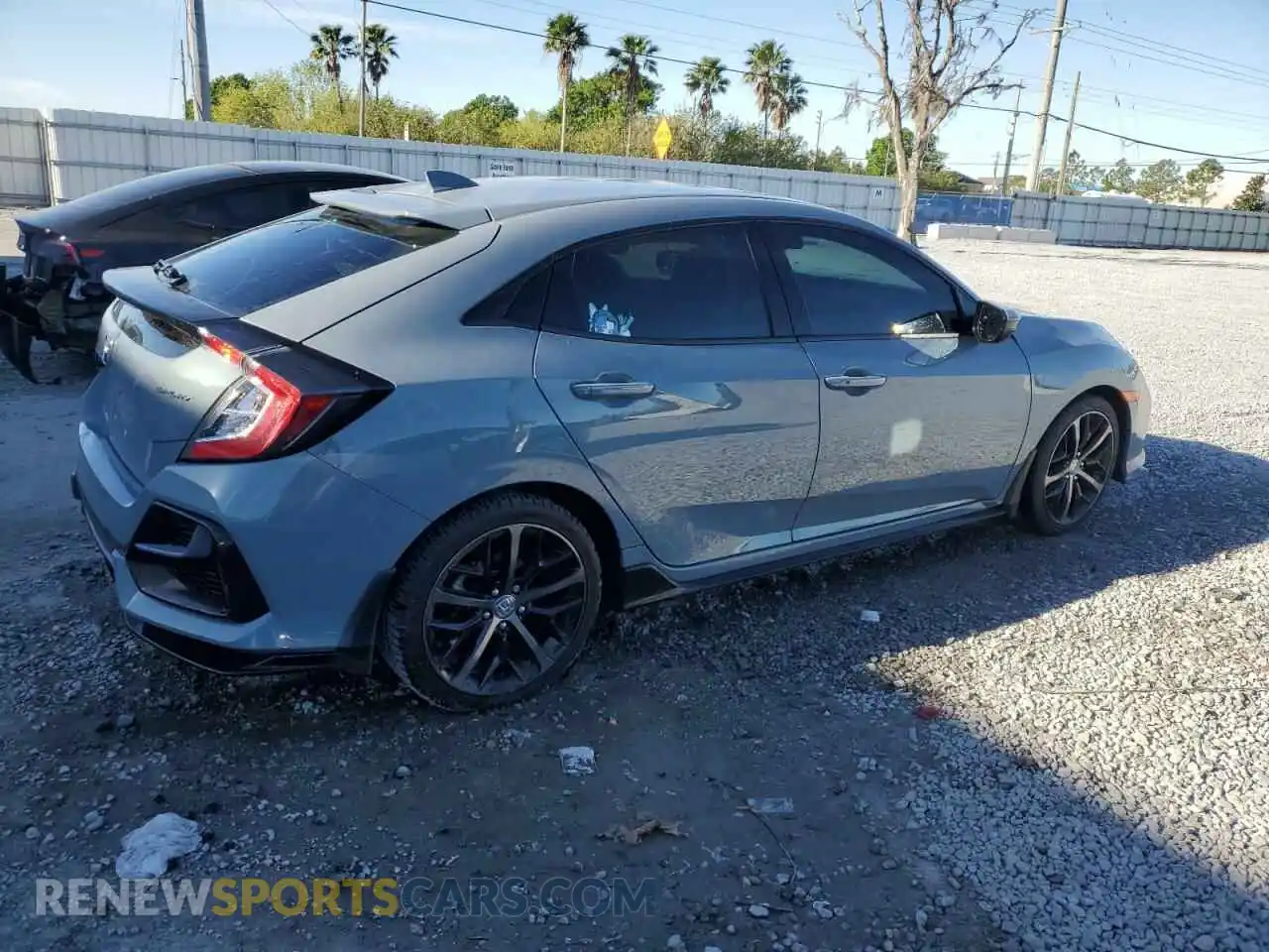 3 Фотография поврежденного автомобиля SHHFK7H4XMU425171 HONDA CIVIC 2021