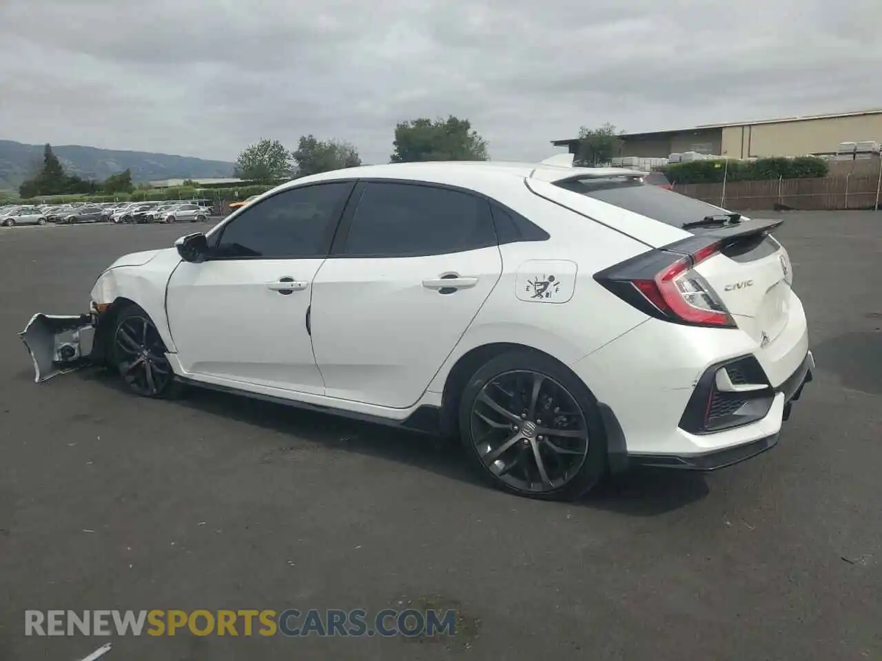 2 Фотография поврежденного автомобиля SHHFK7H4XMU426059 HONDA CIVIC 2021