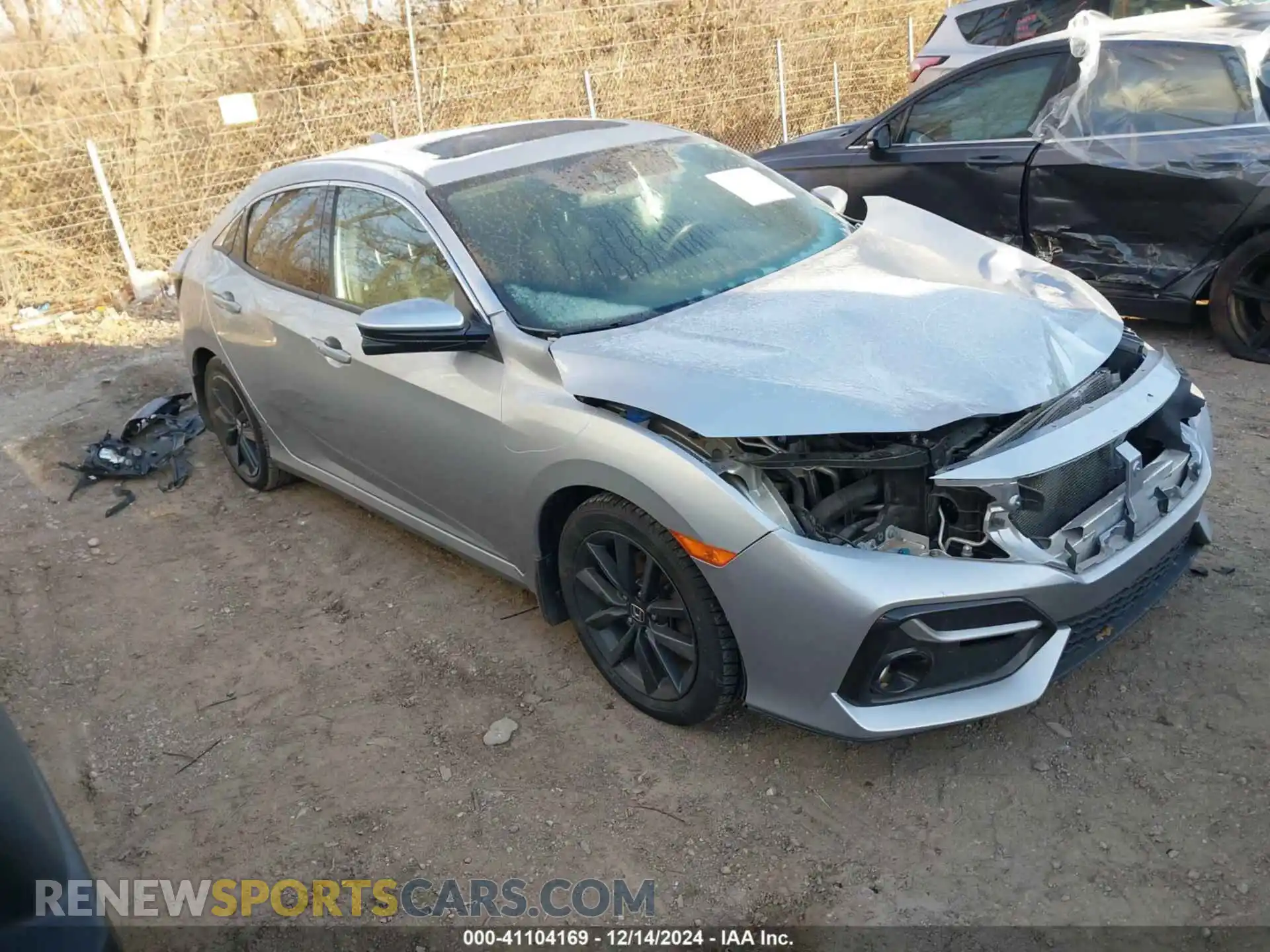 1 Photograph of a damaged car SHHFK7H60MU201277 HONDA CIVIC 2021