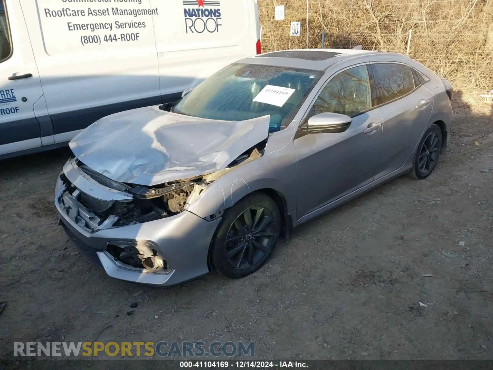 2 Photograph of a damaged car SHHFK7H60MU201277 HONDA CIVIC 2021