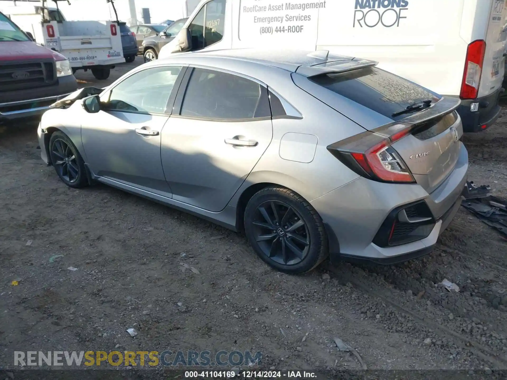 3 Photograph of a damaged car SHHFK7H60MU201277 HONDA CIVIC 2021