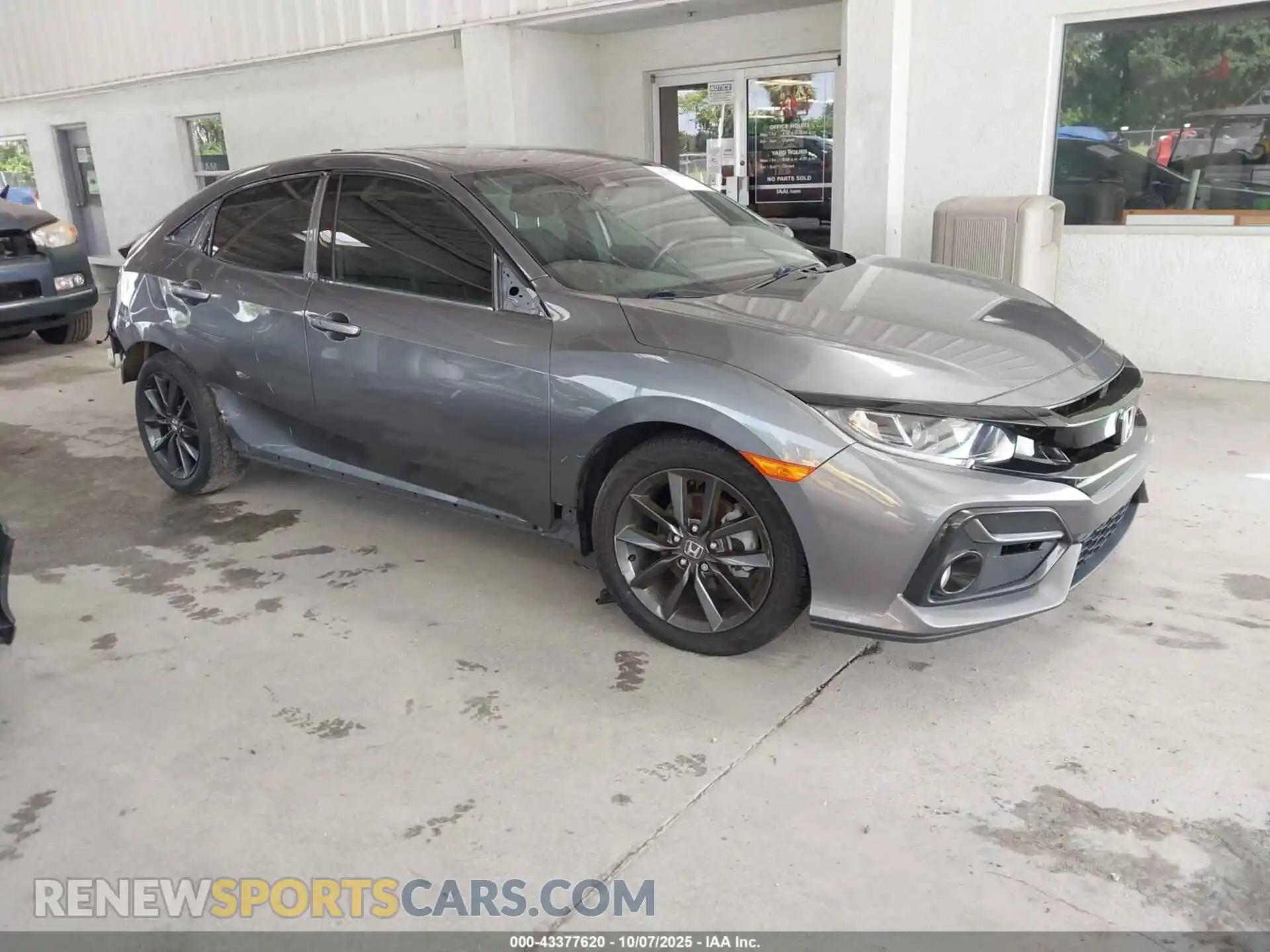 1 Photograph of a damaged car SHHFK7H60MU203515 HONDA CIVIC 2021