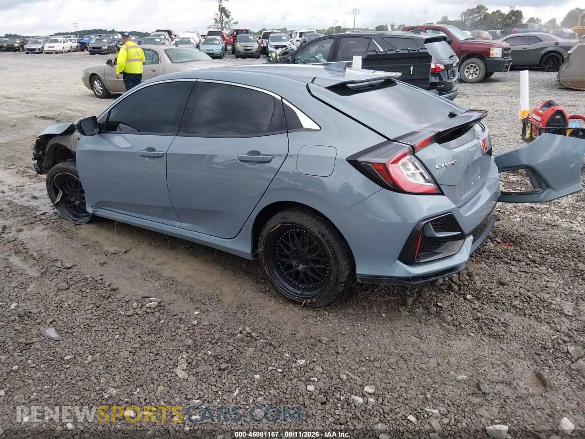 3 Photograph of a damaged car SHHFK7H60MU213817 HONDA CIVIC 2021