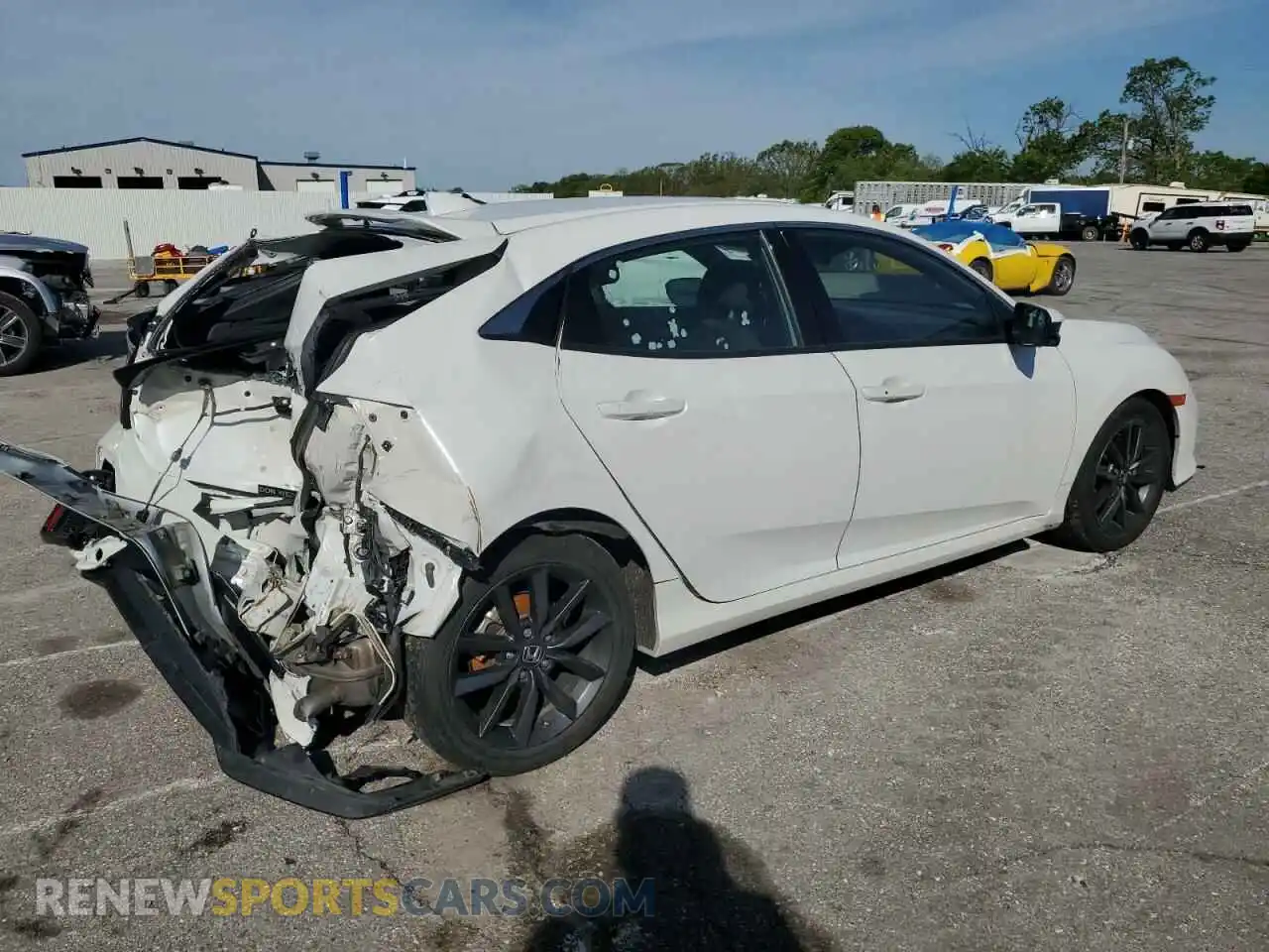 3 Photograph of a damaged car SHHFK7H60MU214210 HONDA CIVIC 2021