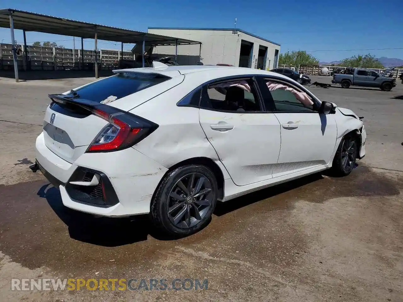 3 fotografías del automóvil dañado SHHFK7H60MU228981 HONDA CIVIC 2021