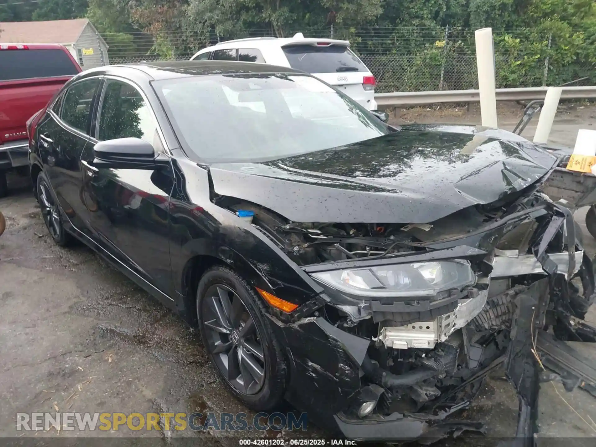 1 Photograph of a damaged car SHHFK7H60MU404976 HONDA CIVIC 2021