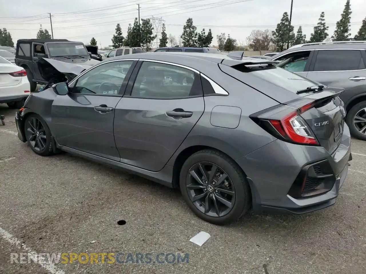 2 Photograph of a damaged car SHHFK7H60MU409398 HONDA CIVIC 2021