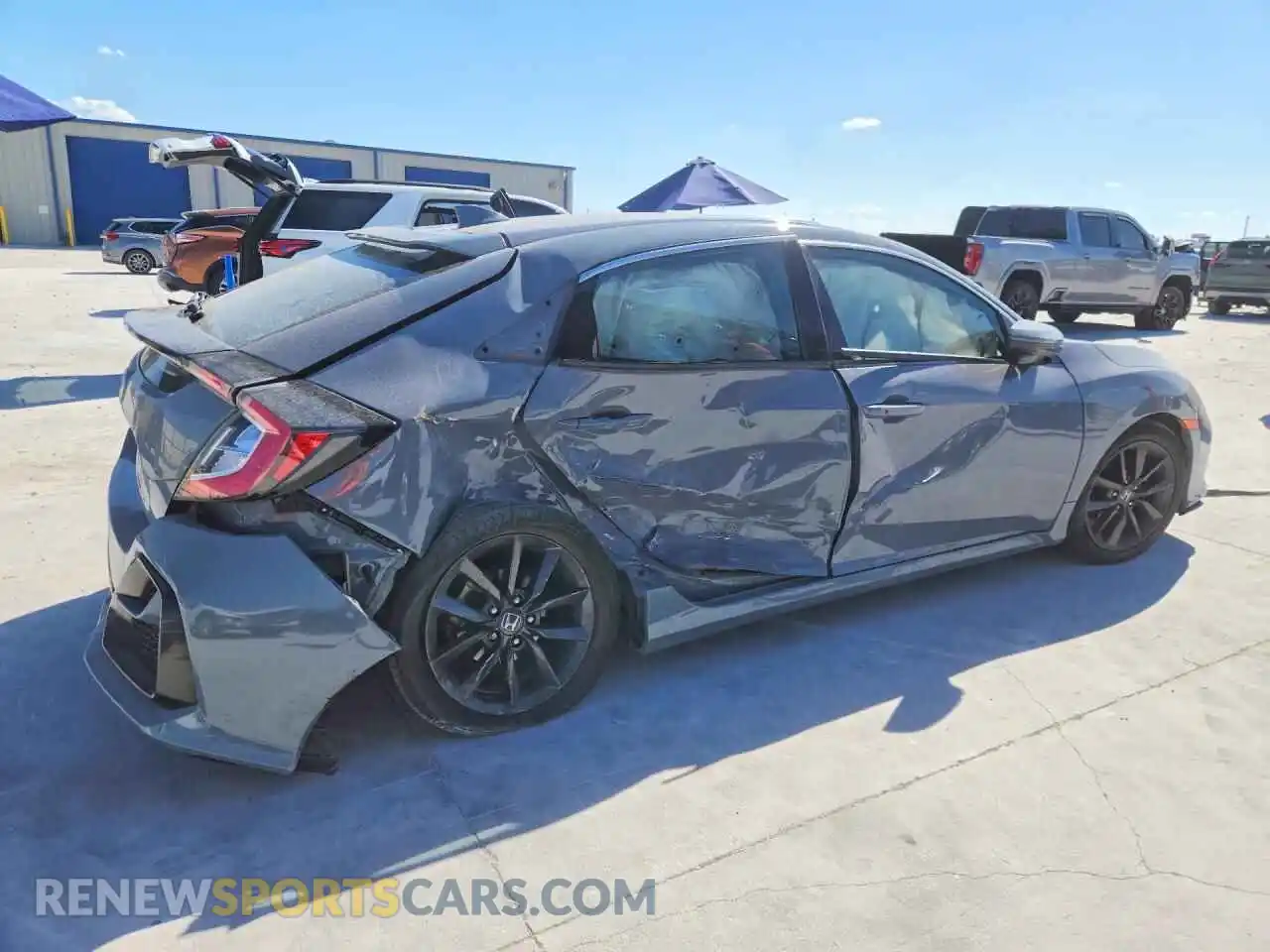 3 Photograph of a damaged car SHHFK7H60MU411328 HONDA CIVIC 2021