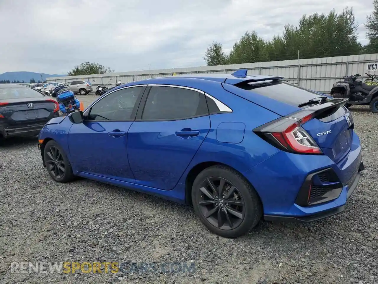 2 Photograph of a damaged car SHHFK7H60MU413743 HONDA CIVIC 2021
