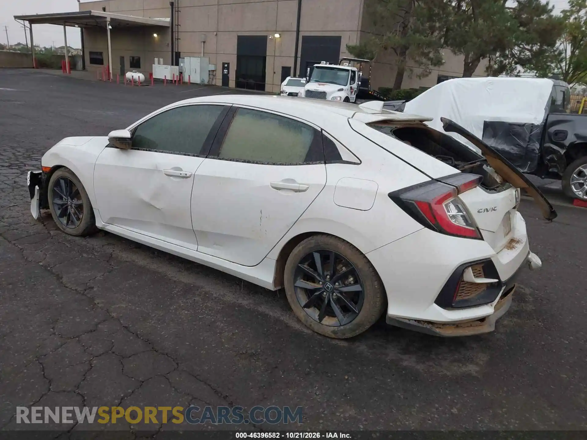 3 Фотография поврежденного автомобиля SHHFK7H60MU426931 HONDA CIVIC 2021