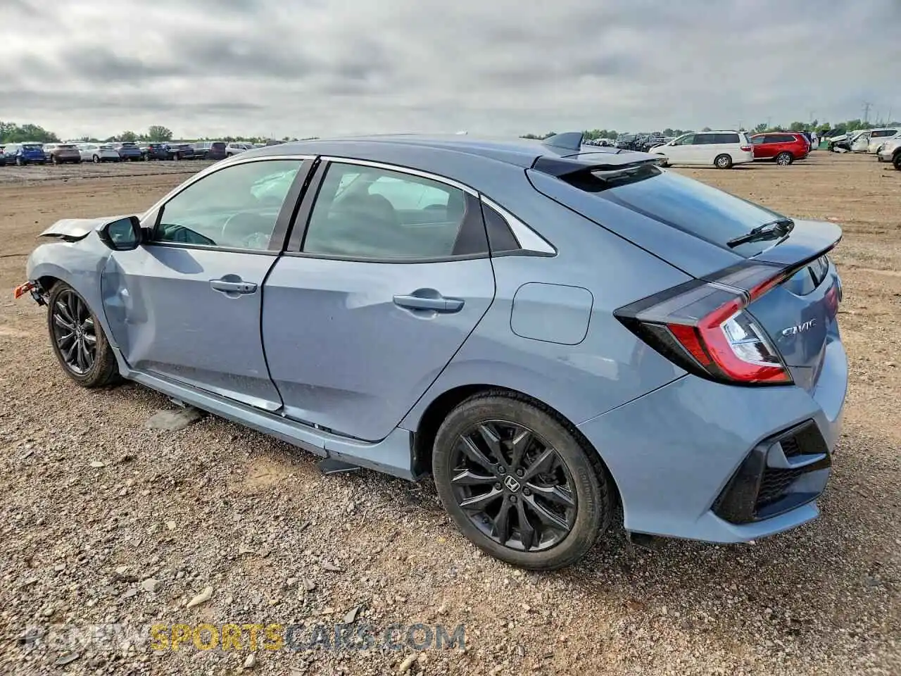 2 Фотография поврежденного автомобиля SHHFK7H61MU201126 HONDA CIVIC 2021