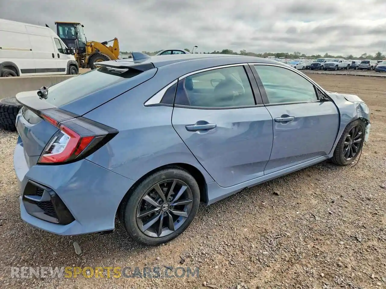 3 Фотография поврежденного автомобиля SHHFK7H61MU201126 HONDA CIVIC 2021