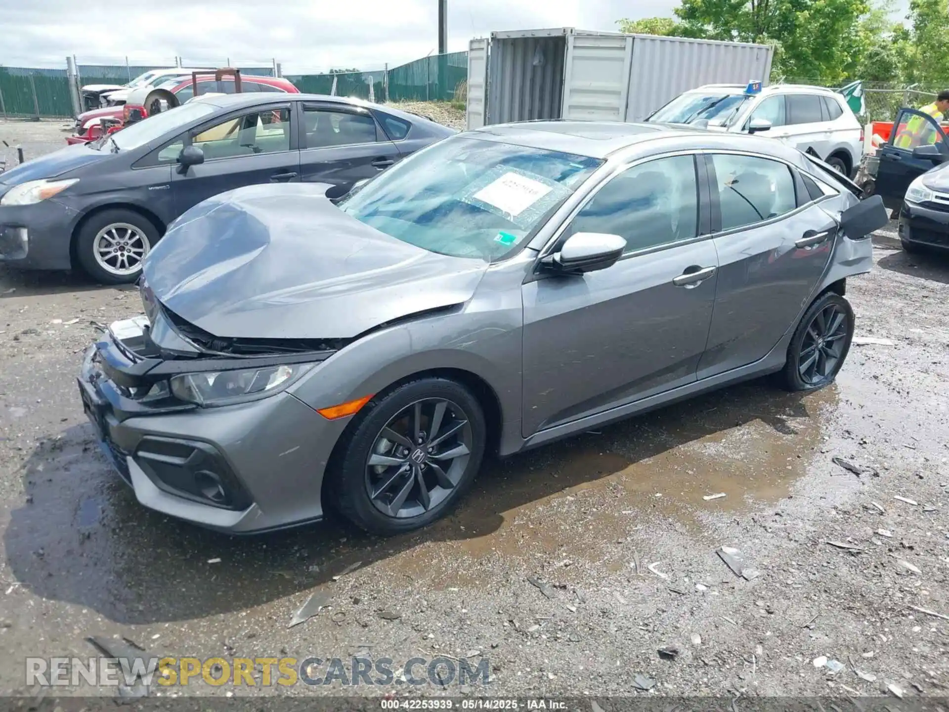 2 Photograph of a damaged car SHHFK7H61MU217844 HONDA CIVIC 2021