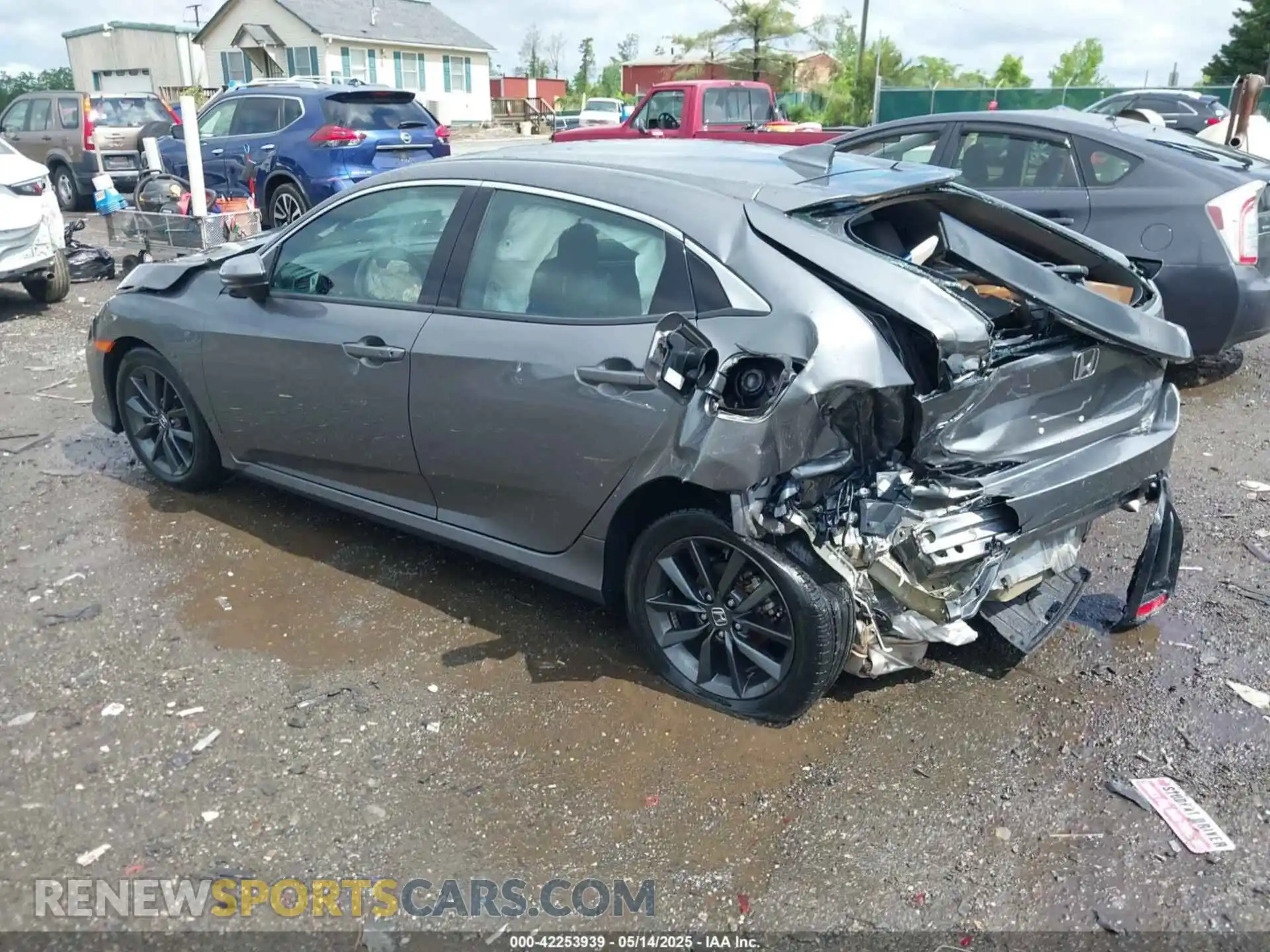 3 Photograph of a damaged car SHHFK7H61MU217844 HONDA CIVIC 2021