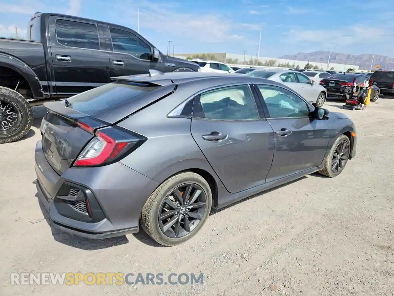 3 fotografías del automóvil dañado SHHFK7H61MU229086 HONDA CIVIC 2021