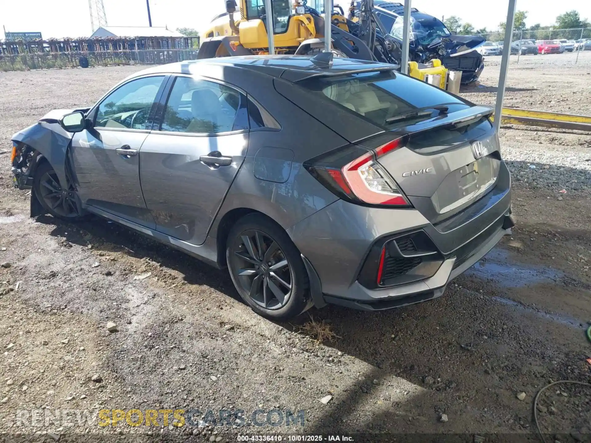 3 Photograph of a damaged car SHHFK7H62MU203841 HONDA CIVIC 2021