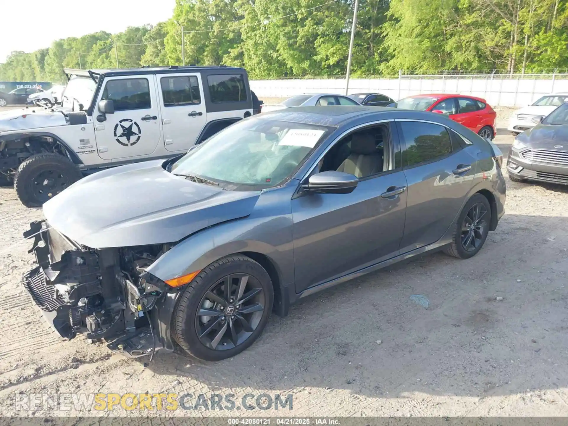 2 Photograph of a damaged car SHHFK7H62MU204701 HONDA CIVIC 2021
