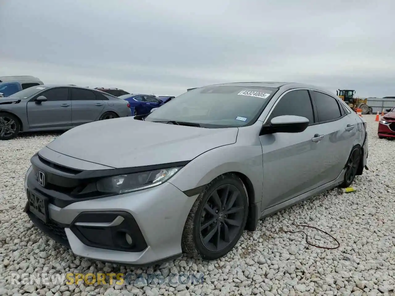1 Photograph of a damaged car SHHFK7H62MU210675 HONDA CIVIC 2021