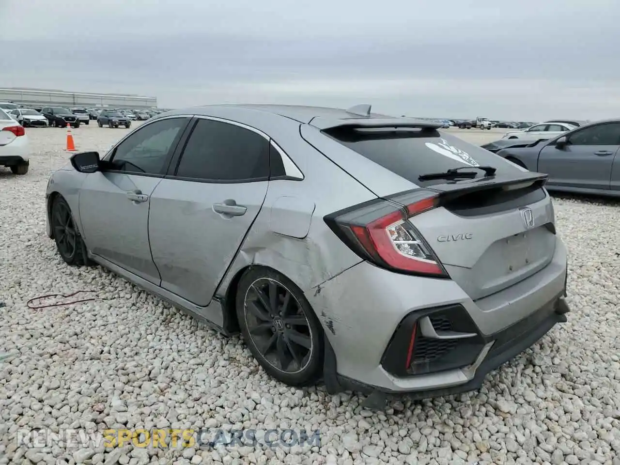 2 Photograph of a damaged car SHHFK7H62MU210675 HONDA CIVIC 2021