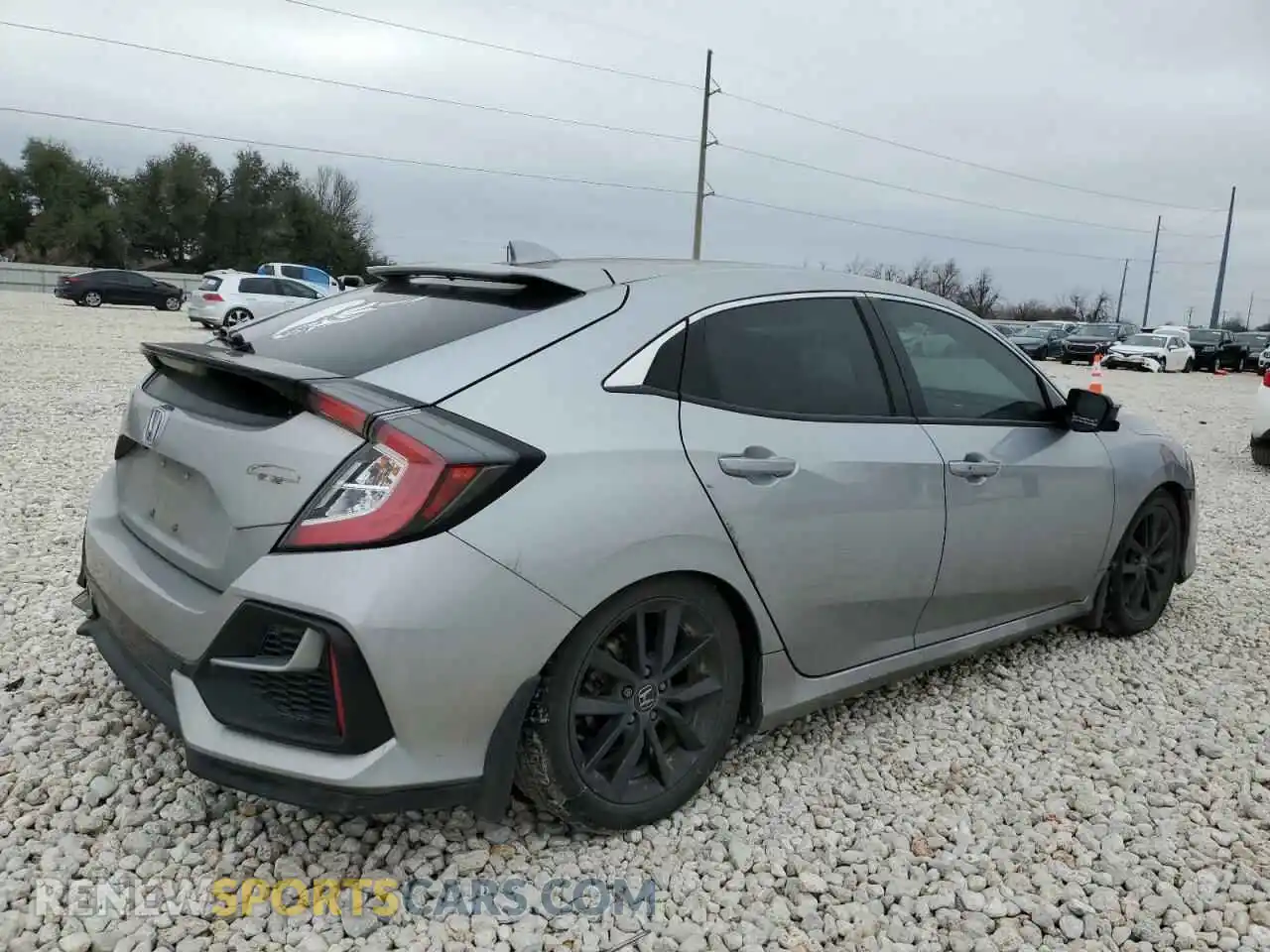 3 Photograph of a damaged car SHHFK7H62MU210675 HONDA CIVIC 2021
