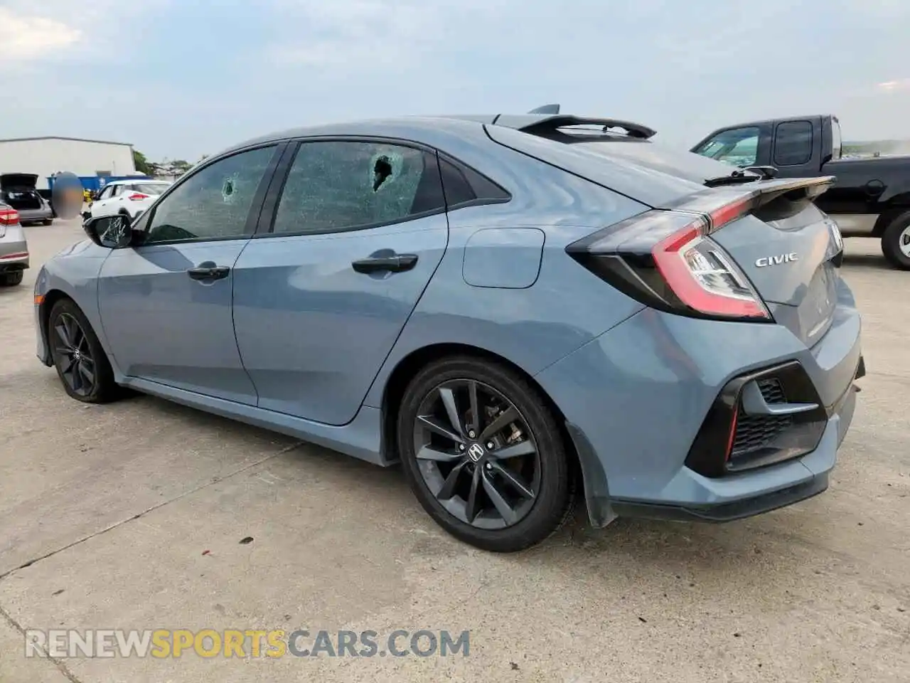 2 Photograph of a damaged car SHHFK7H62MU214659 HONDA CIVIC 2021