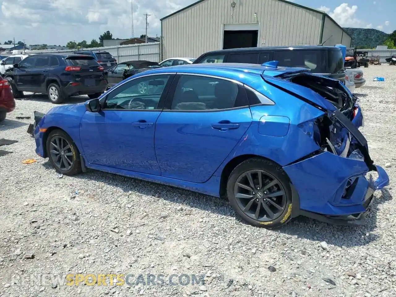 2 Photograph of a damaged car SHHFK7H62MU217092 HONDA CIVIC 2021