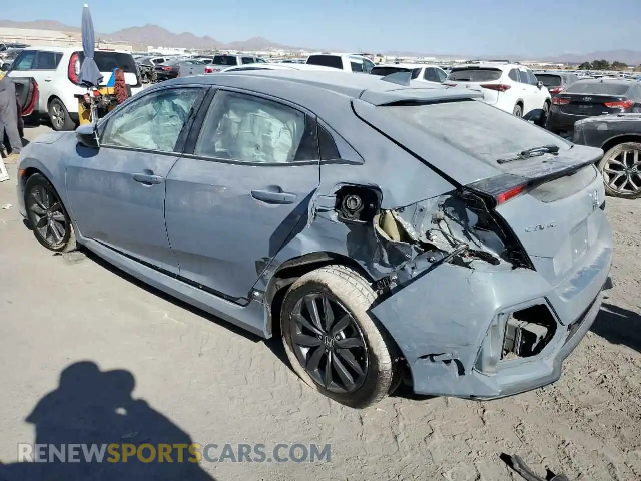 2 Photograph of a damaged car SHHFK7H62MU226651 HONDA CIVIC 2021