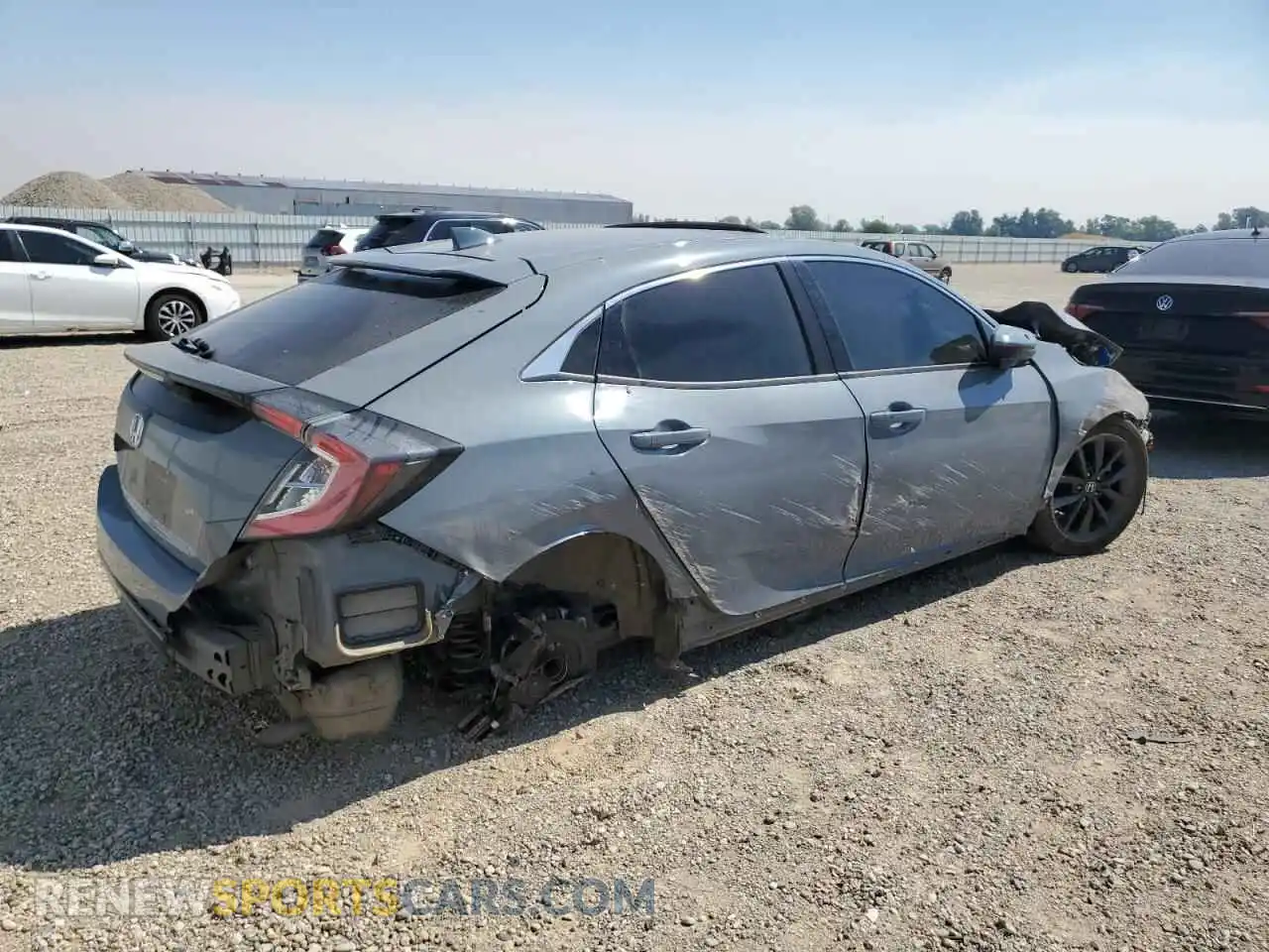3 Photograph of a damaged car SHHFK7H62MU400640 HONDA CIVIC 2021
