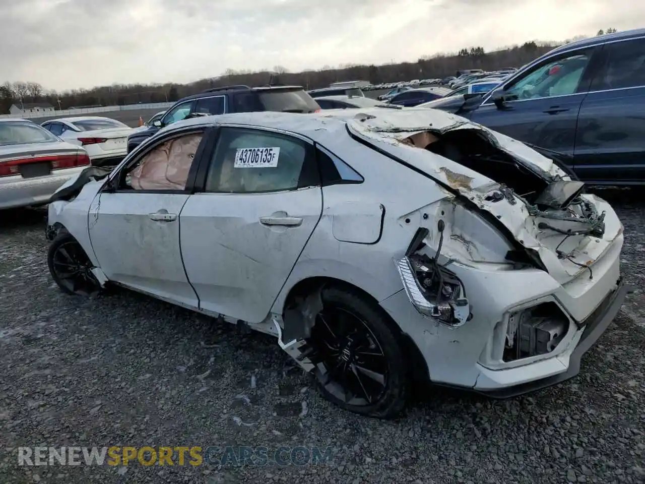 2 Photograph of a damaged car SHHFK7H62MU406924 HONDA CIVIC 2021