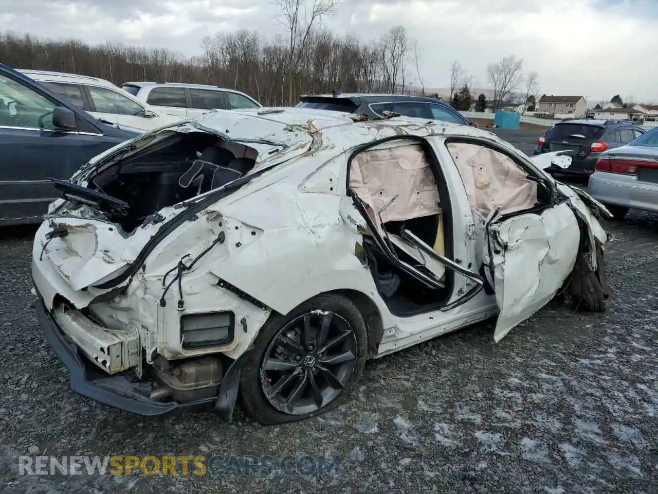 3 Photograph of a damaged car SHHFK7H62MU406924 HONDA CIVIC 2021