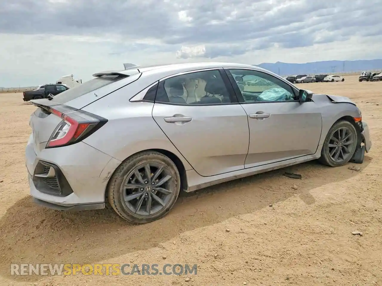 3 fotografías del automóvil dañado SHHFK7H62MU410360 HONDA CIVIC 2021