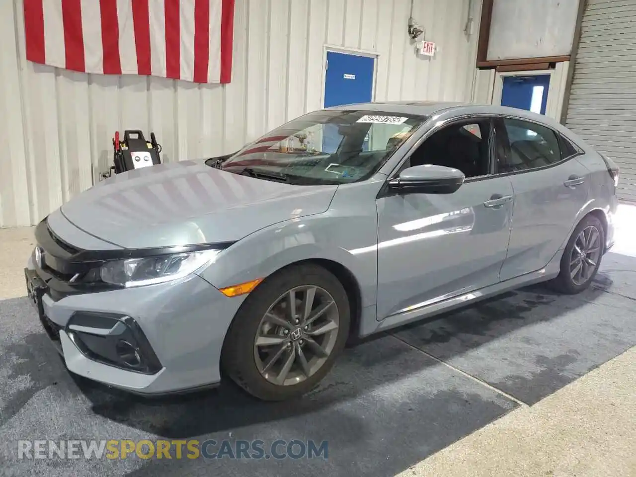 1 Photograph of a damaged car SHHFK7H62MU424730 HONDA CIVIC 2021